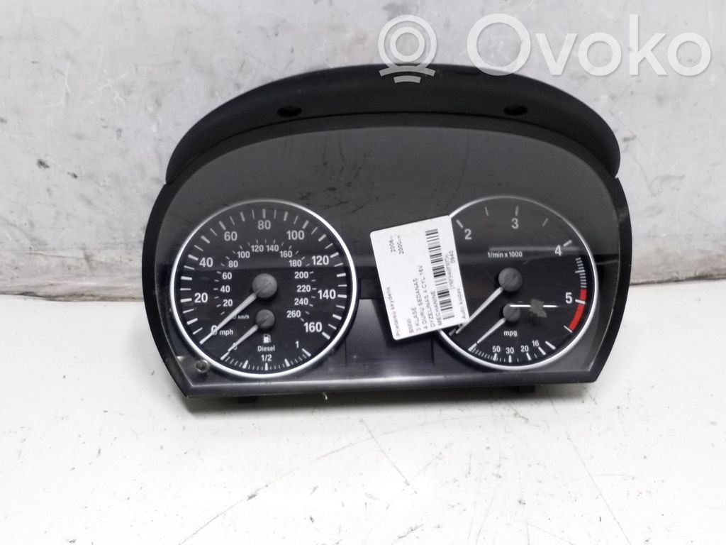 BMW 3 E90 E91 Speedometer (instrument cluster) 