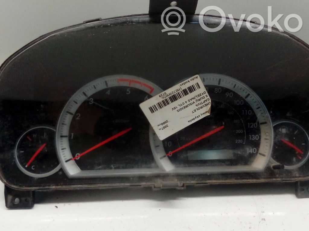 Chevrolet Captiva Speedometer (instrument cluster) 