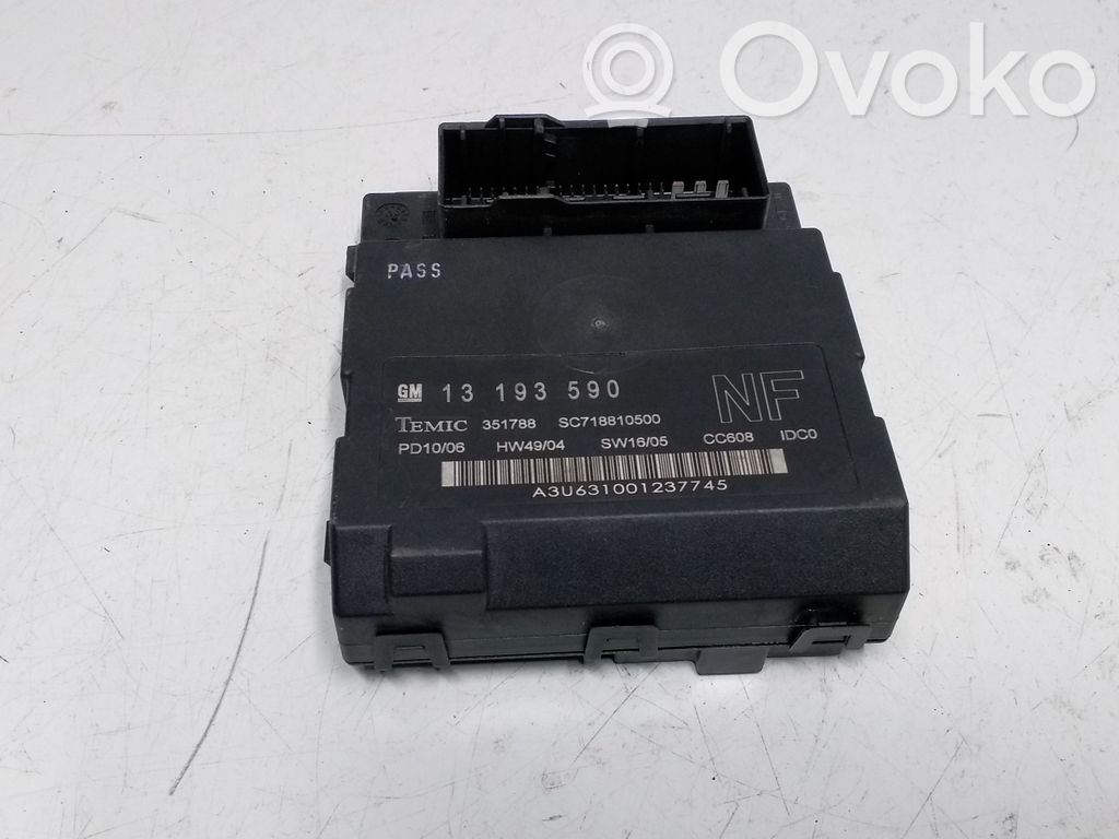 Opel Signum Comfort/convenience module 