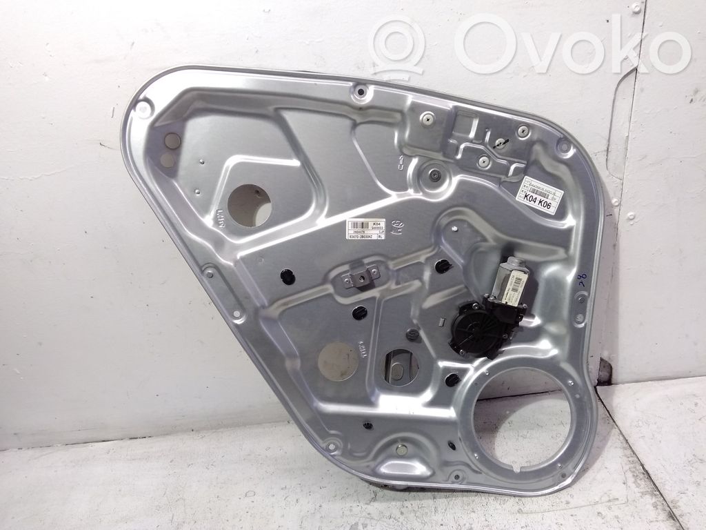Hyundai Santa Fe Macara geam ușă spate cu motor 