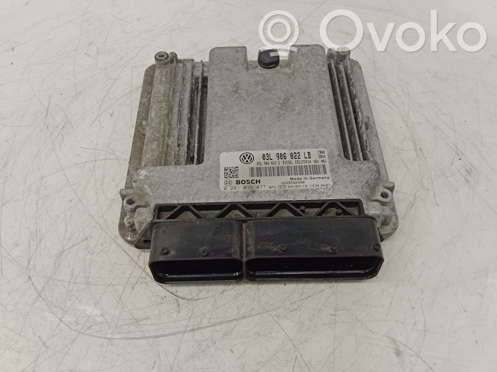 Volkswagen Golf VI Engine control unit/module 