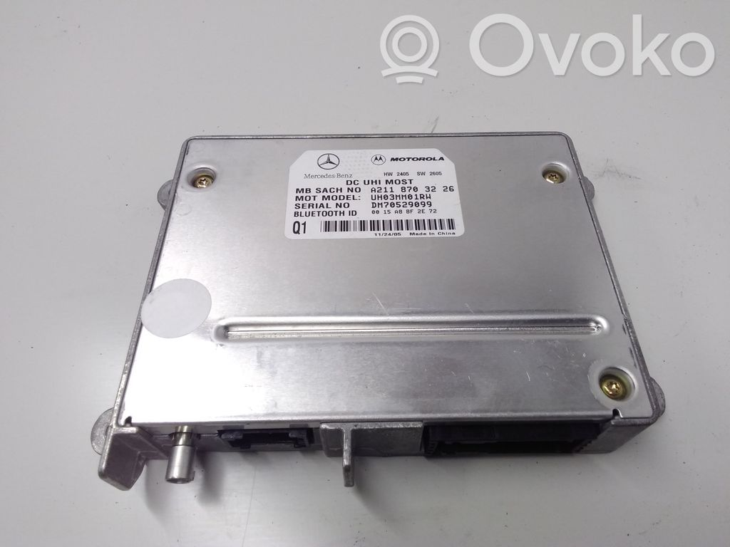 Modul unitate control Bluetooth   A2118703226