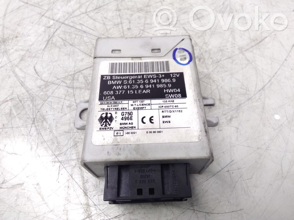 BMW X5 E53 Unitate/modul comandă imobilizator 