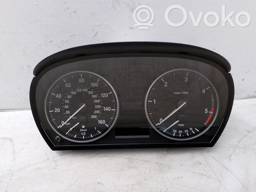 BMW 3 E90 E91 Speedometer (instrument cluster) 