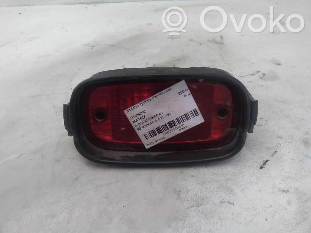 Hyundai Matrix Troisième feu stop