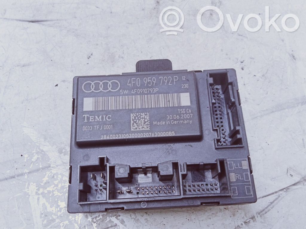 Audi A6 Allroad C6 Door control unit/module 