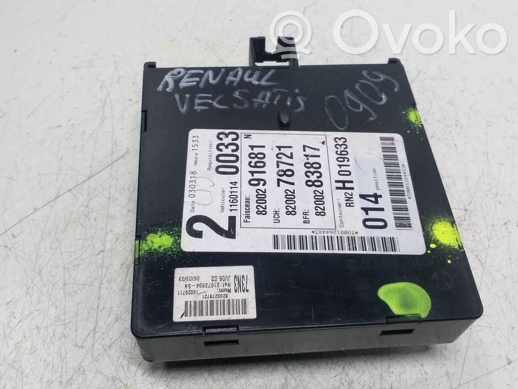 Module confort   211601140033,8200291681,8200278721