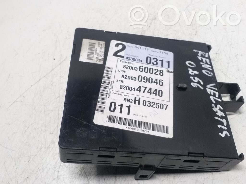 Renault Vel Satis Módulo de confort/conveniencia 