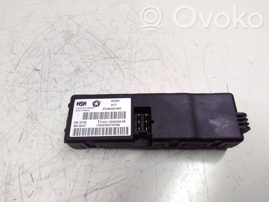 Chrysler 300 - 300C Module de commande de siège 