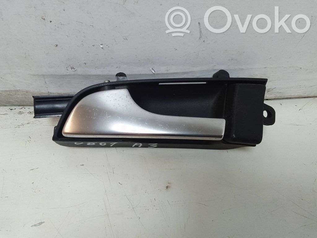 Audi A3 S3 8P Front door interior handle 