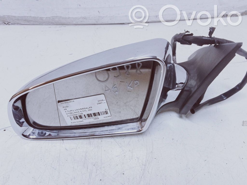 Audi A6 S6 C6 4F Specchietto retrovisore elettrico portiera anteriore