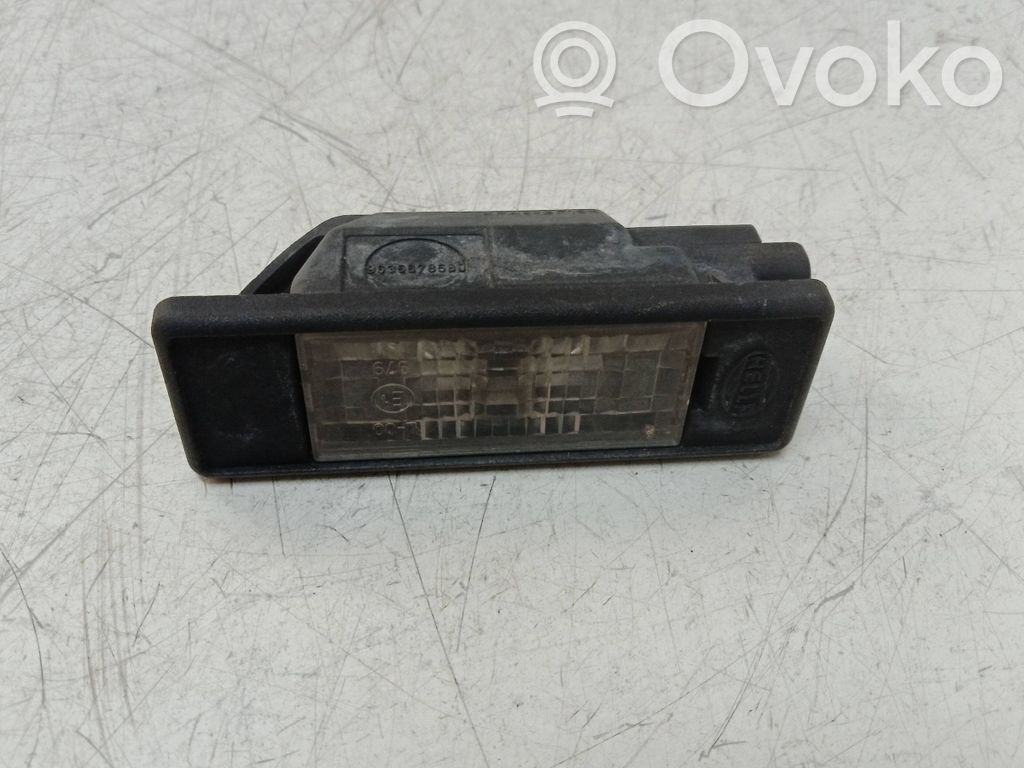 Peugeot 607 Éclairage de plaque d'immatriculation