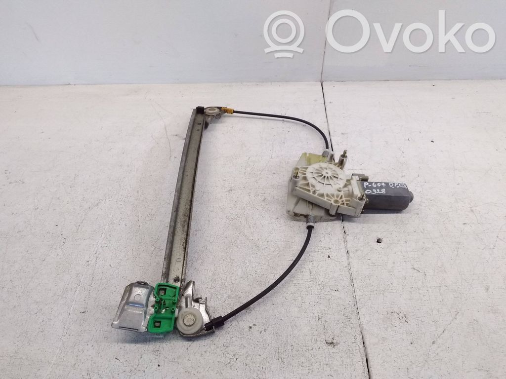 Elektryczny podnośnik szyby drzwi tylnych   9629156480