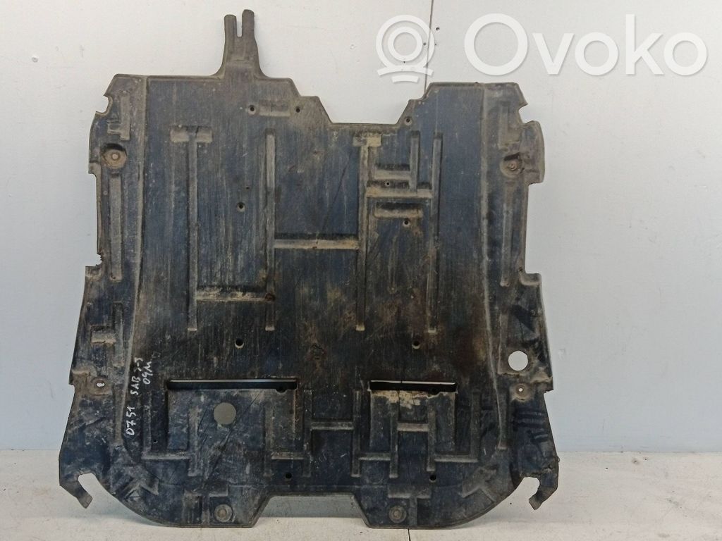 Saab 9-3 Ver1 Placa protectora/protector antisalpicaduras motor 