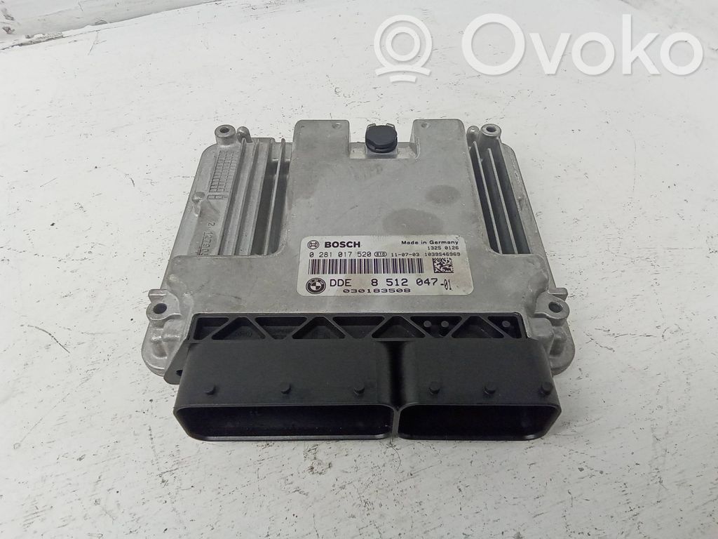 BMW 3 E90 E91 Engine control unit/module 