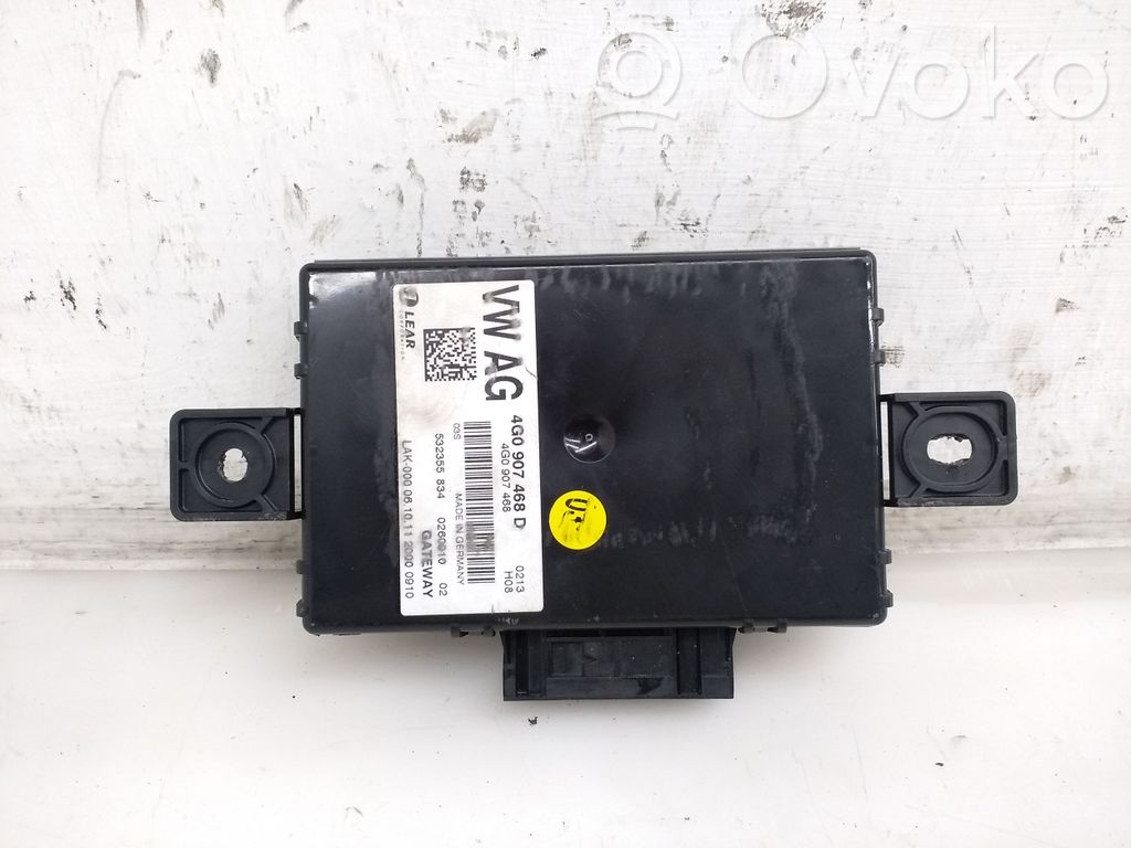 Audi A6 S6 C7 4G Gateway control module 