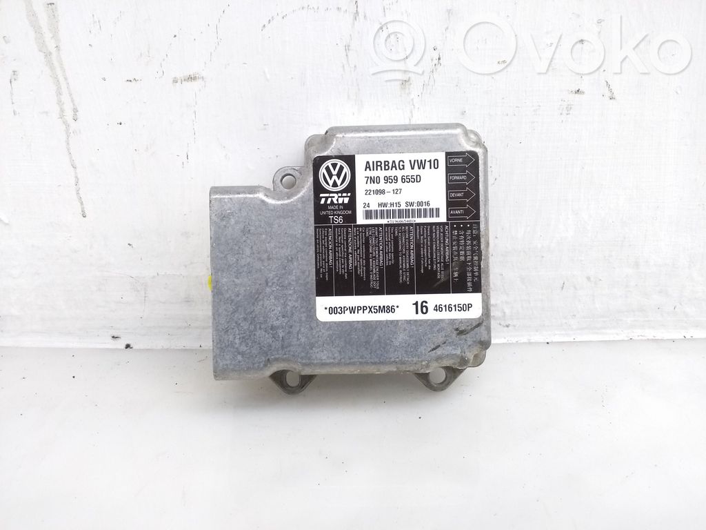 Seat Alhambra (Mk2) Airbag control unit/module 