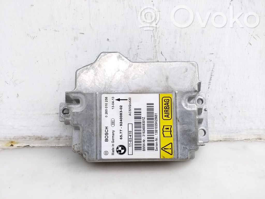 BMW X5 E70 Airbag control unit/module 