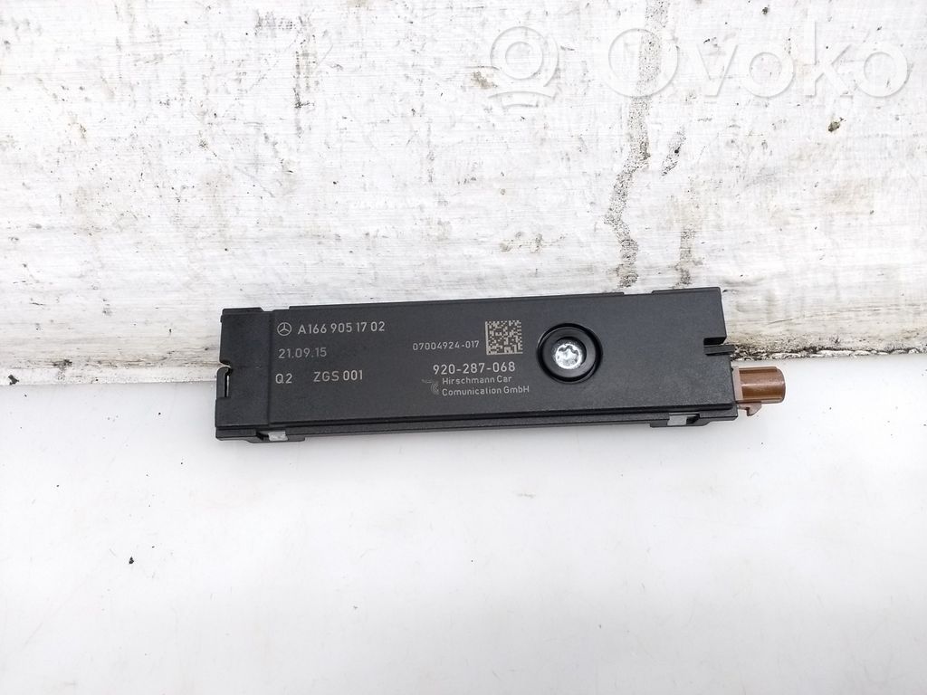 Mercedes-Benz A W176 Amplificator antenă aeriană 
