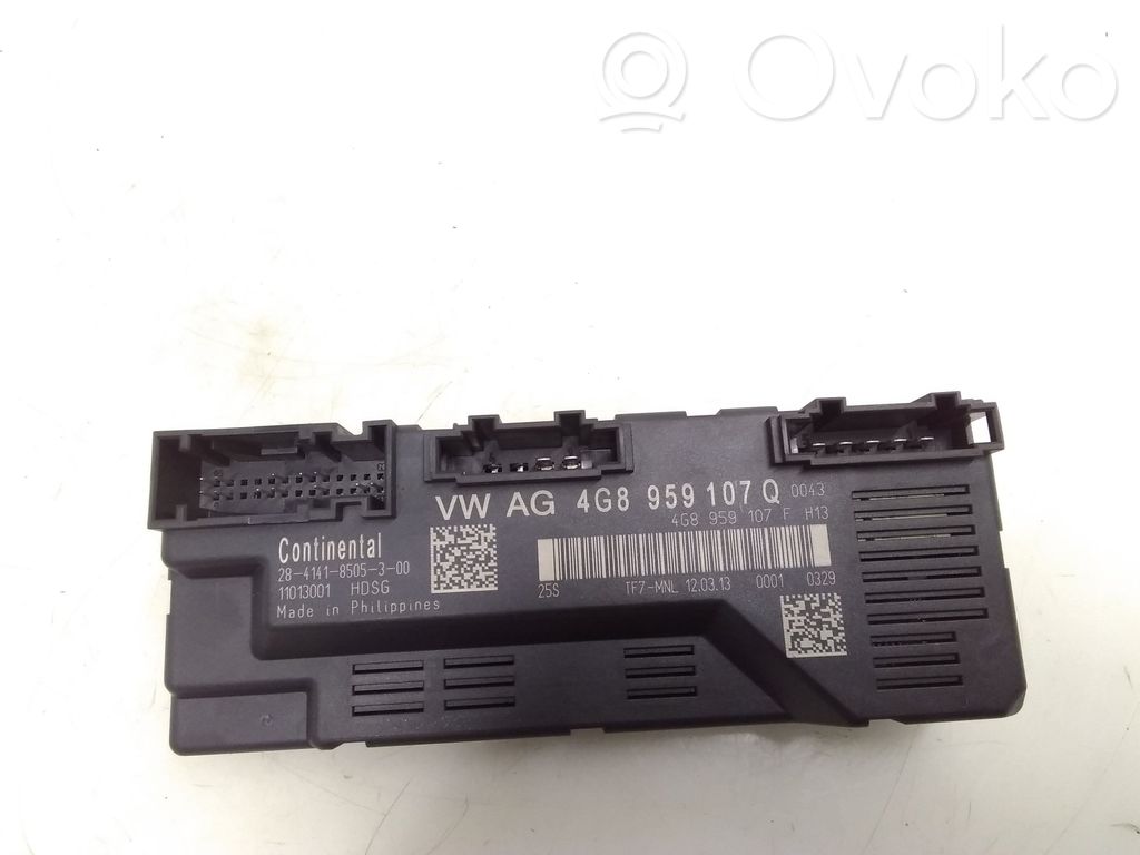 Audi A7 S7 4G Unitate/modul comandă hayon/portbagaj 