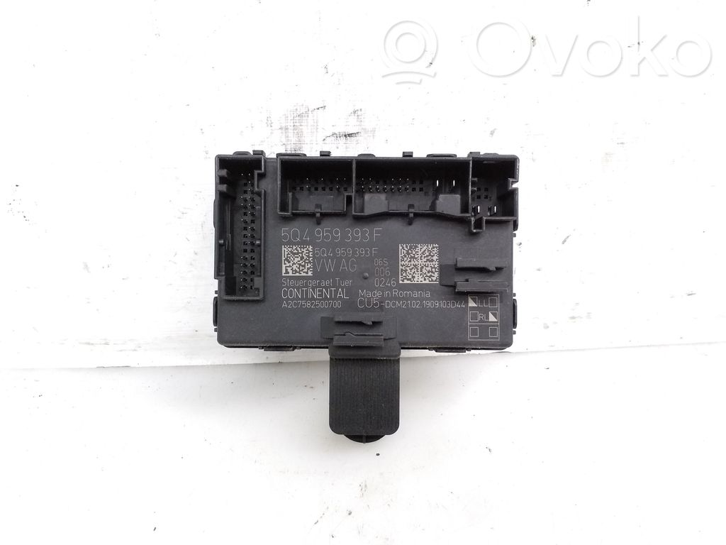 Skoda Octavia Mk3 (5E) Door control unit/module 