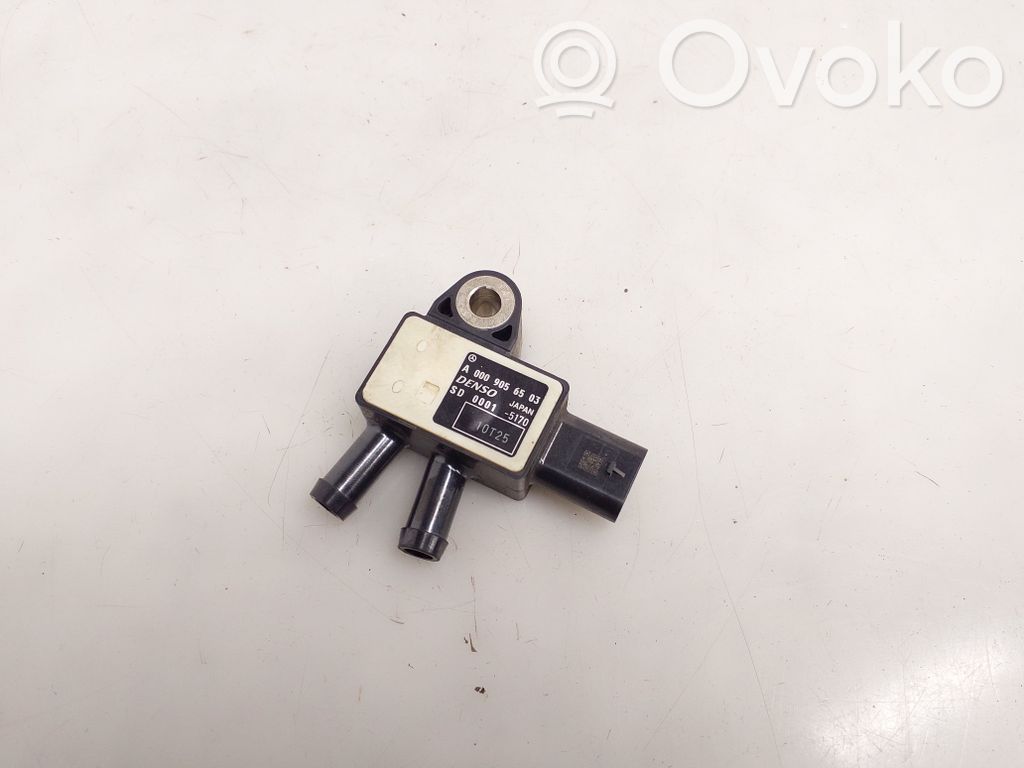Abgasdrucksensor Differenzdrucksensor   A0009056503