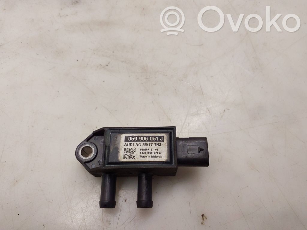 Volkswagen Amarok Exhaust gas pressure sensor 