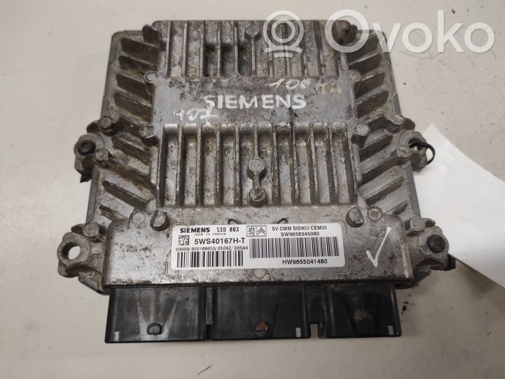 Peugeot 407 Engine control unit/module 