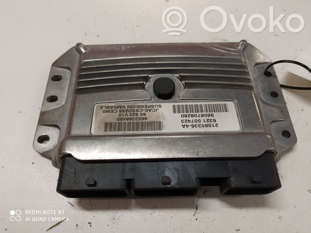 Citroen C6 Suspension control unit/module 