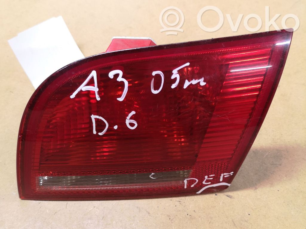Audi A3 S3 8P Takaluukun takavalot 