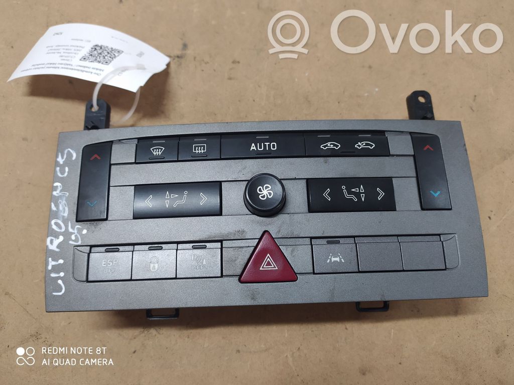 Citroen C5 Climate control unit 