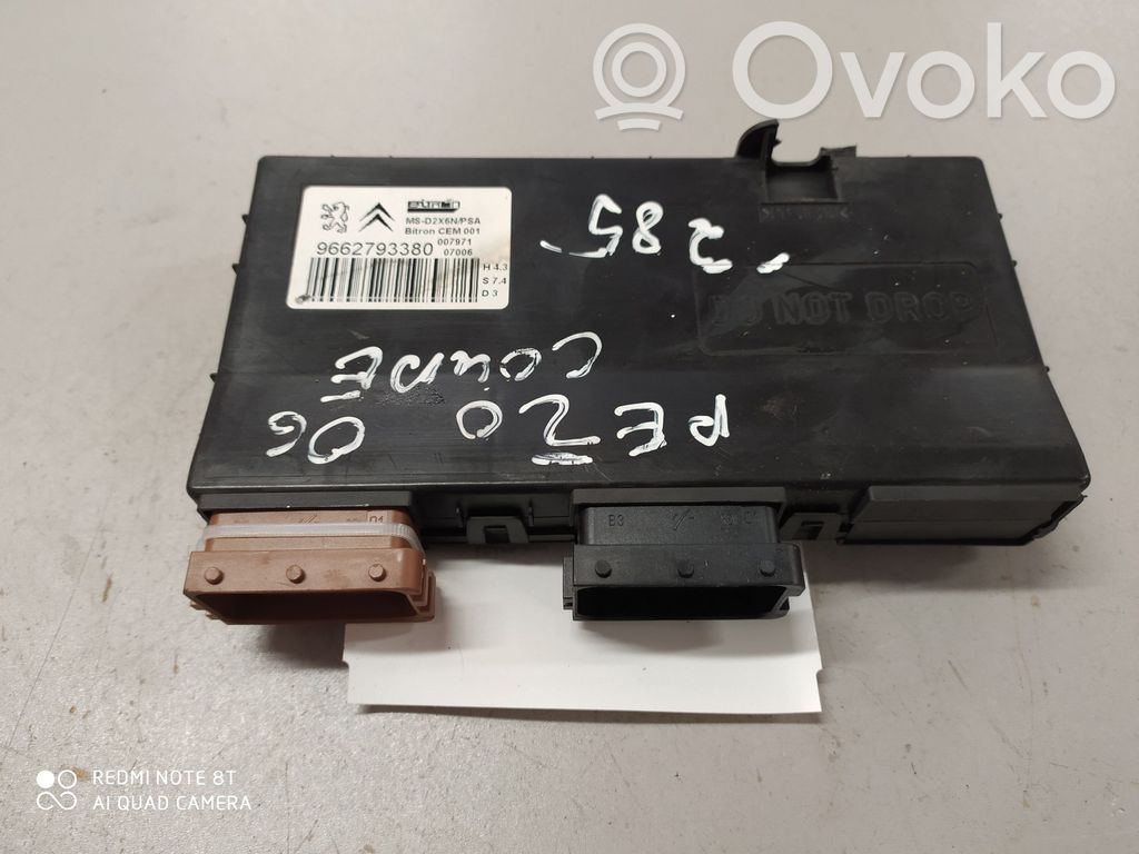 Peugeot 407 Seat control module 
