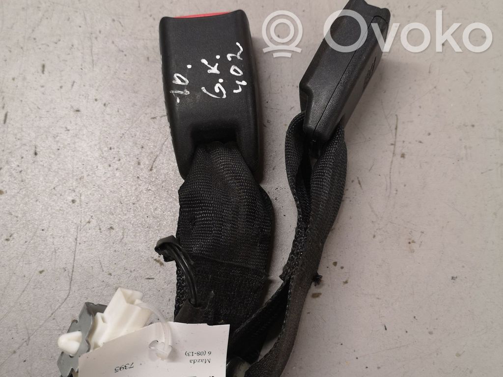 Mazda 6 Rear seatbelt buckle 