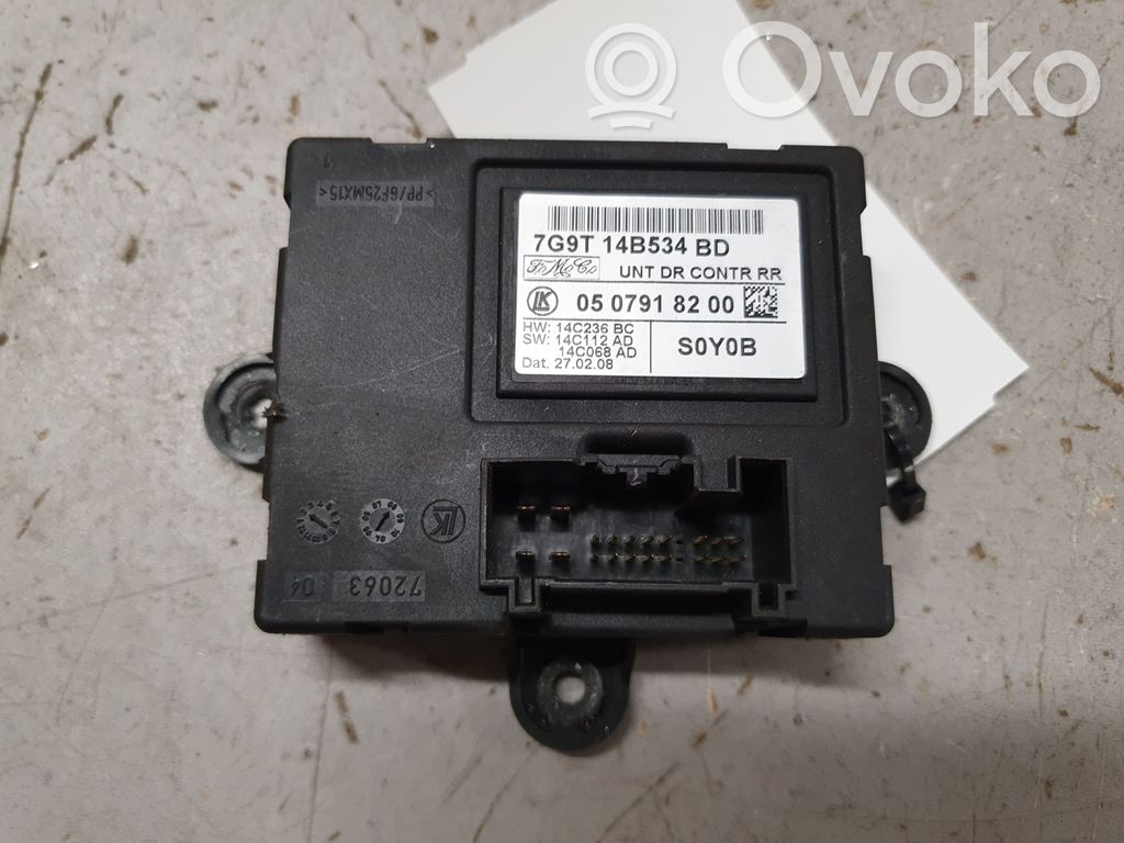 Door control unit/module   7G9T14B534BD,0507918200,14C068AD