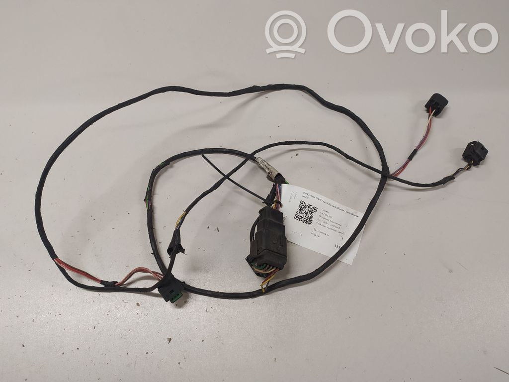 Citroen C4 I Parkošanas (PDC) sensoru vadu instalācija 