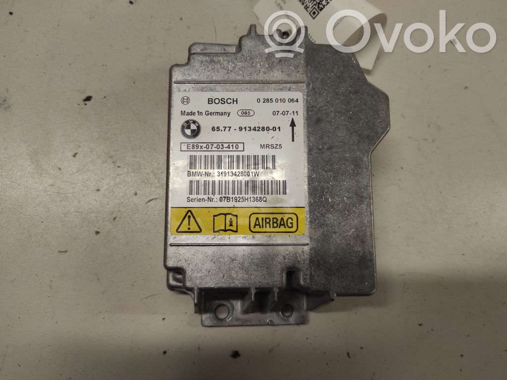 BMW 3 E90 E91 Turvatyynyn ohjainlaite/moduuli 