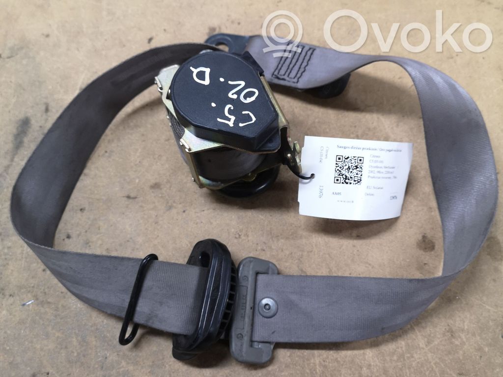 Citroen C5 Cinturón delantero 