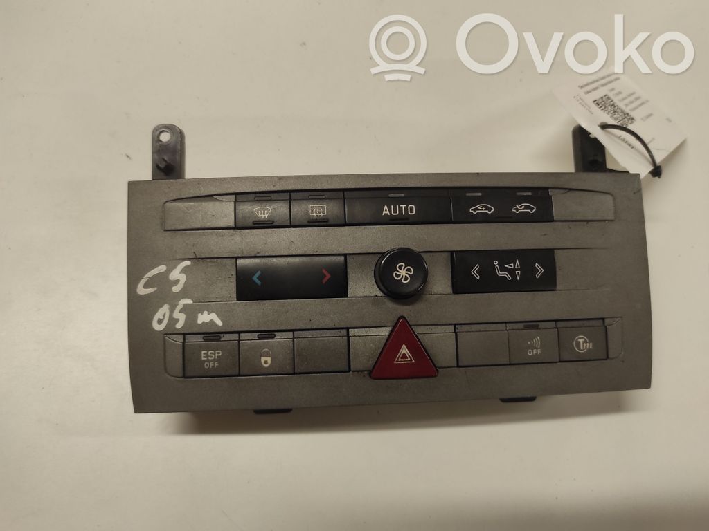 Citroen C5 Climate control unit 