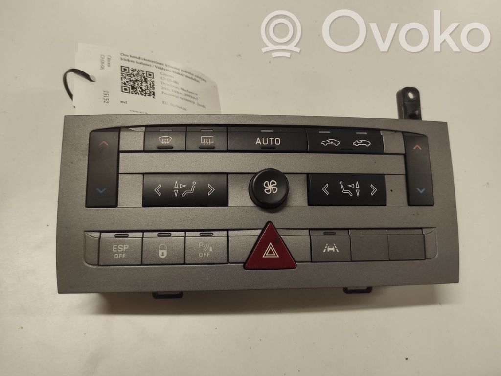 Citroen C5 Climate control unit 