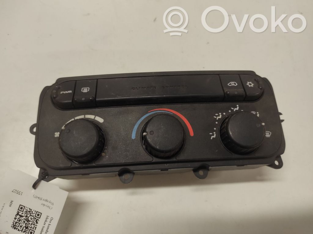 Chrysler Voyager Climate control unit 