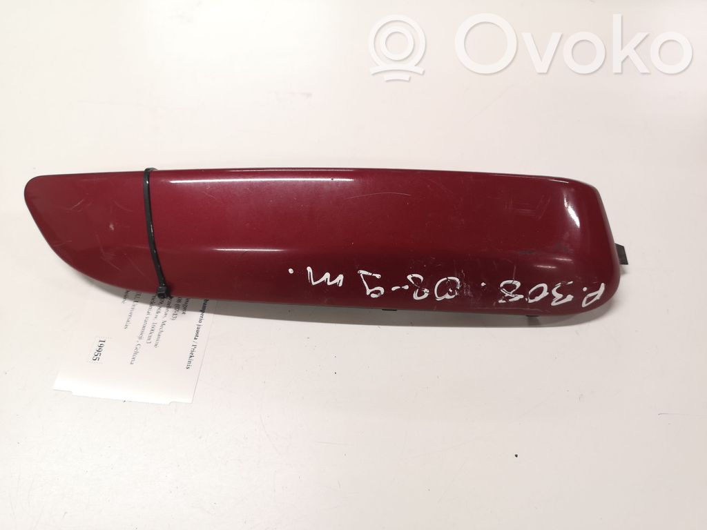Peugeot 308 Front bumper splitter molding 