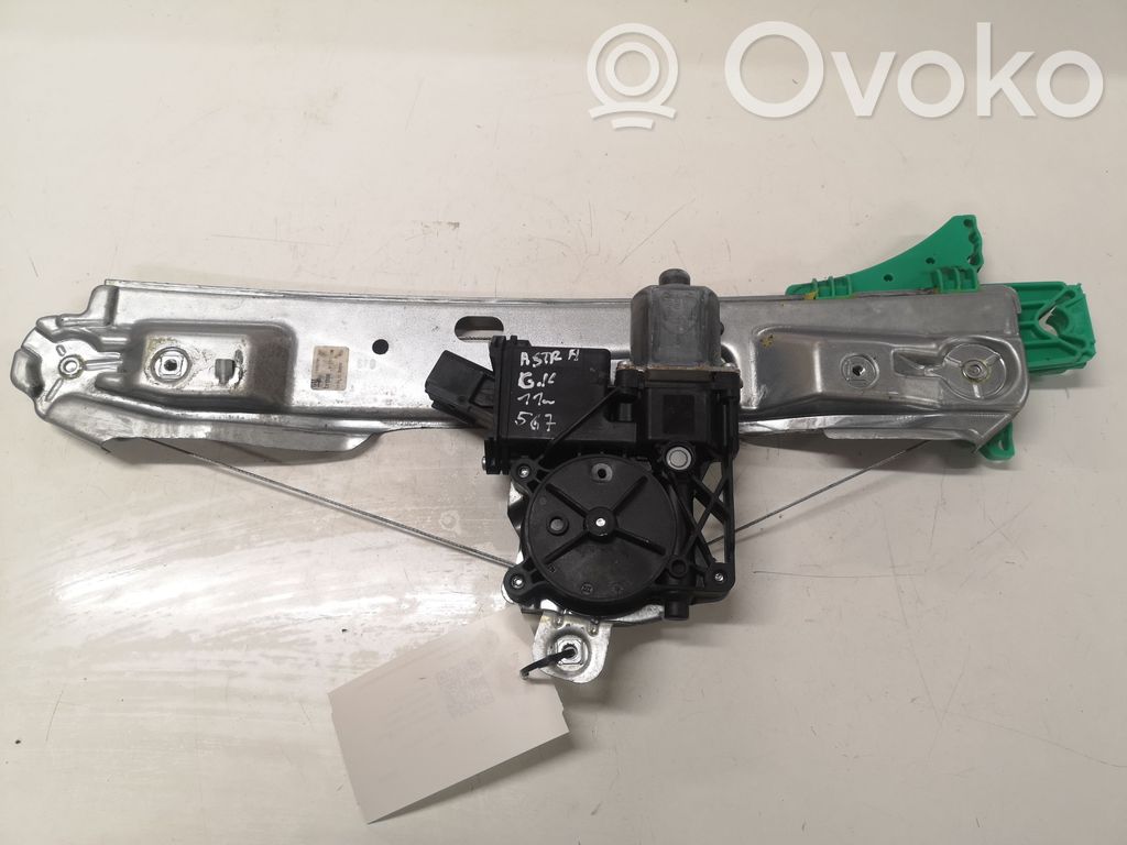 Opel Astra J Elektryczny podnośnik szyby drzwi tylnych 