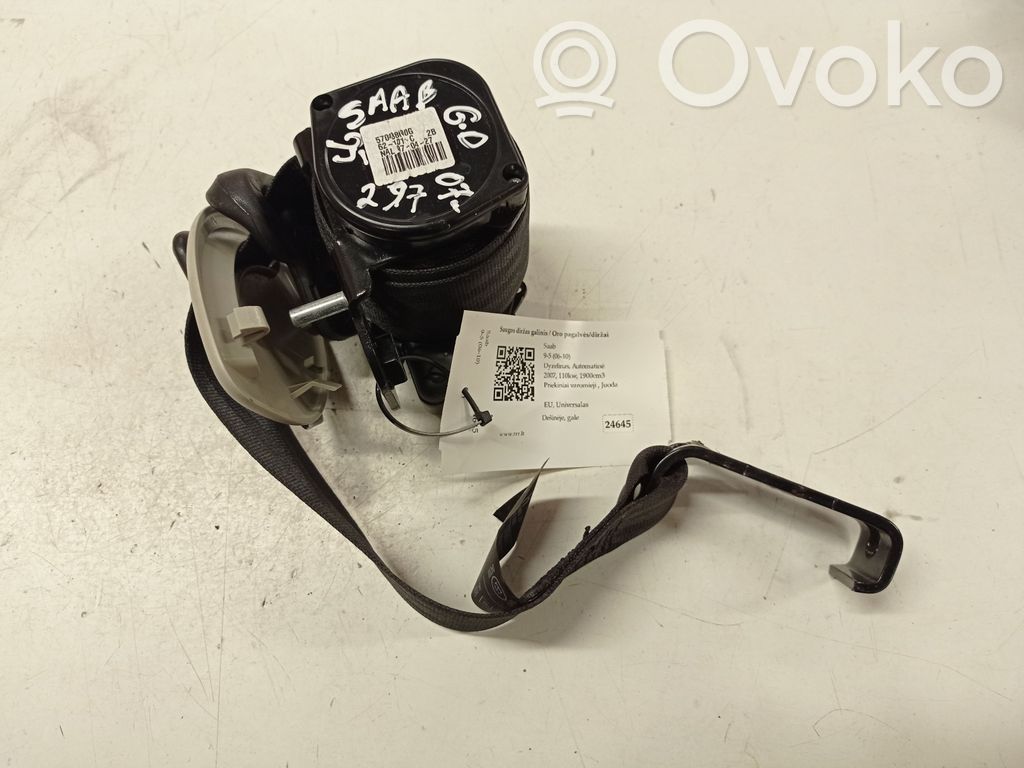 Saab 9-5 Cinturón trasero 