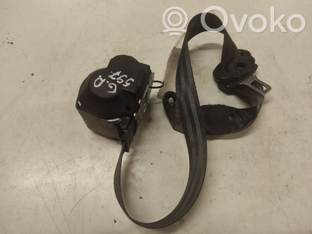 Volkswagen Polo IV 9N3 Pas bezpieczeństwa fotela tylnego 