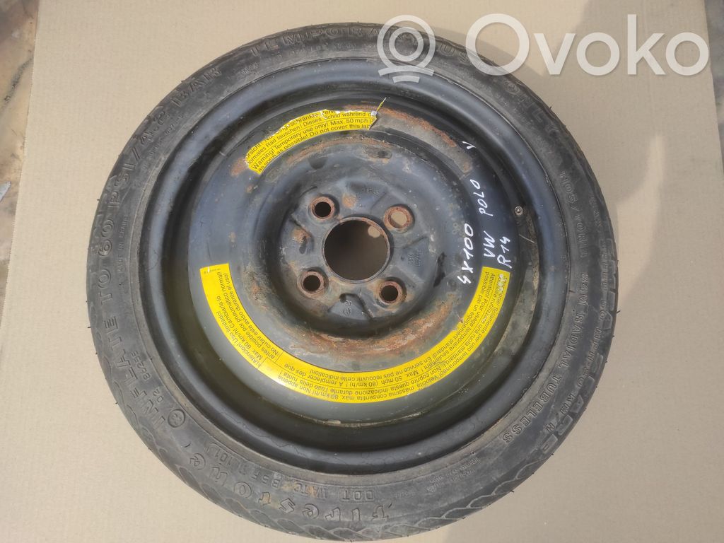 Volkswagen Polo IV 9N3 R14 atsarginis ratas 