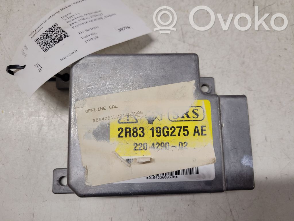 Jaguar S-Type Airbag control unit/module 