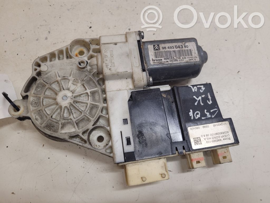 Citroen C5 Front door window regulator motor 