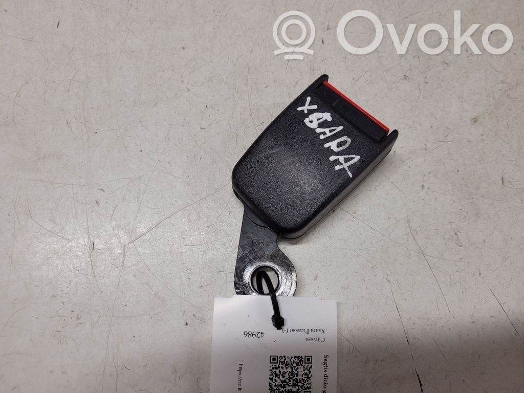 Citroen Xsara Picasso Rear seatbelt buckle 