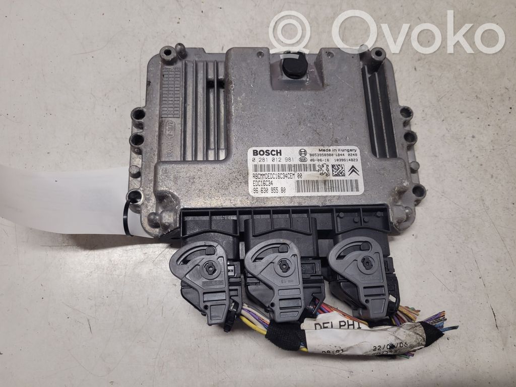 Citroen C4 I Picasso Engine control unit/module 