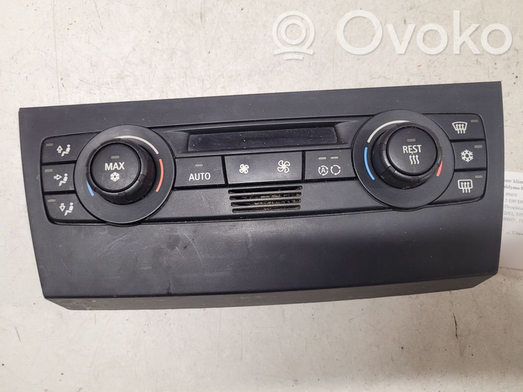 BMW 3 E90 E91 Climate control unit 